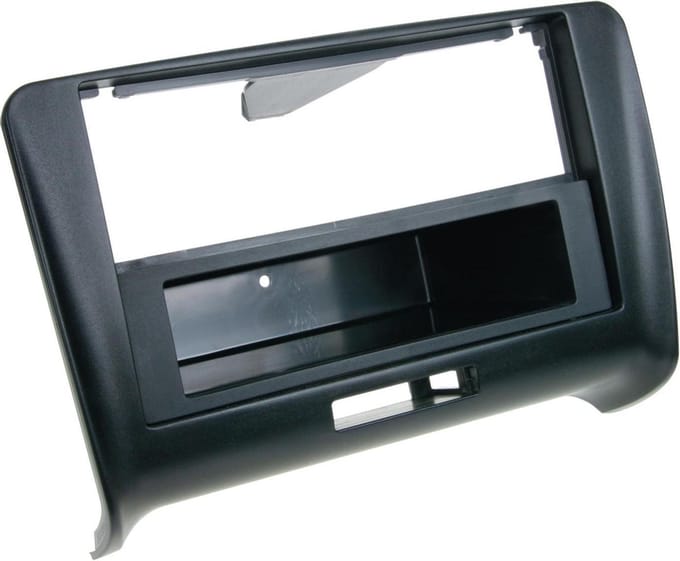 2-DIN Paneel geschikt voor Audi TT (8J) 2006-2014 Kleur: Zwart