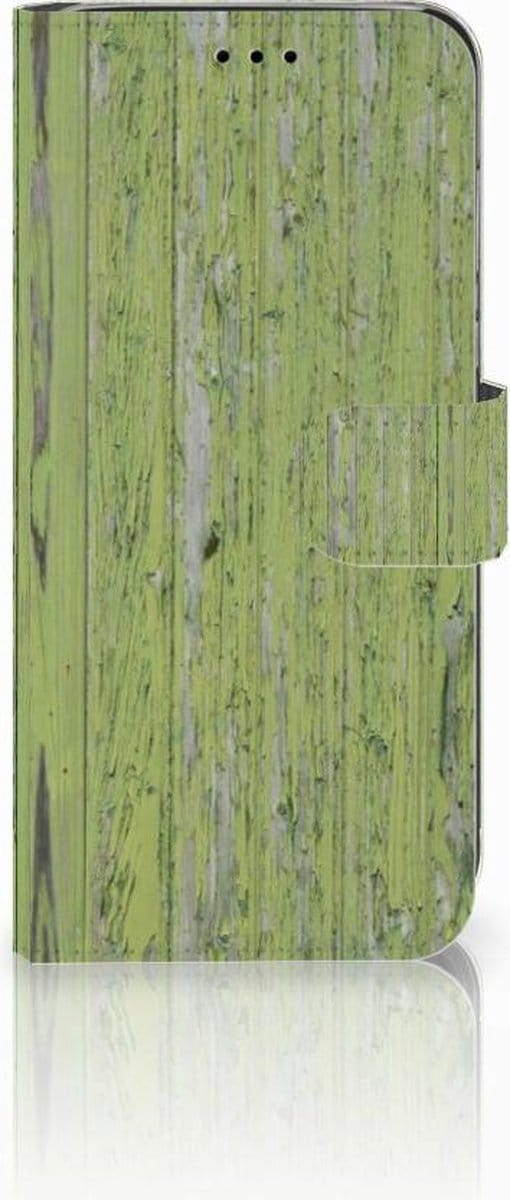Huawei P20 Lite Book Style Case Green Wood