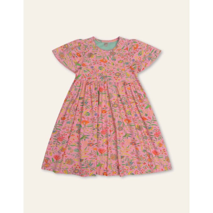 Oilily Divine Jurk- maat152/12yr Prism Roze