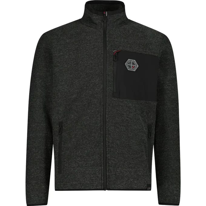 Technische fleece in gemêleerd breisel CMP