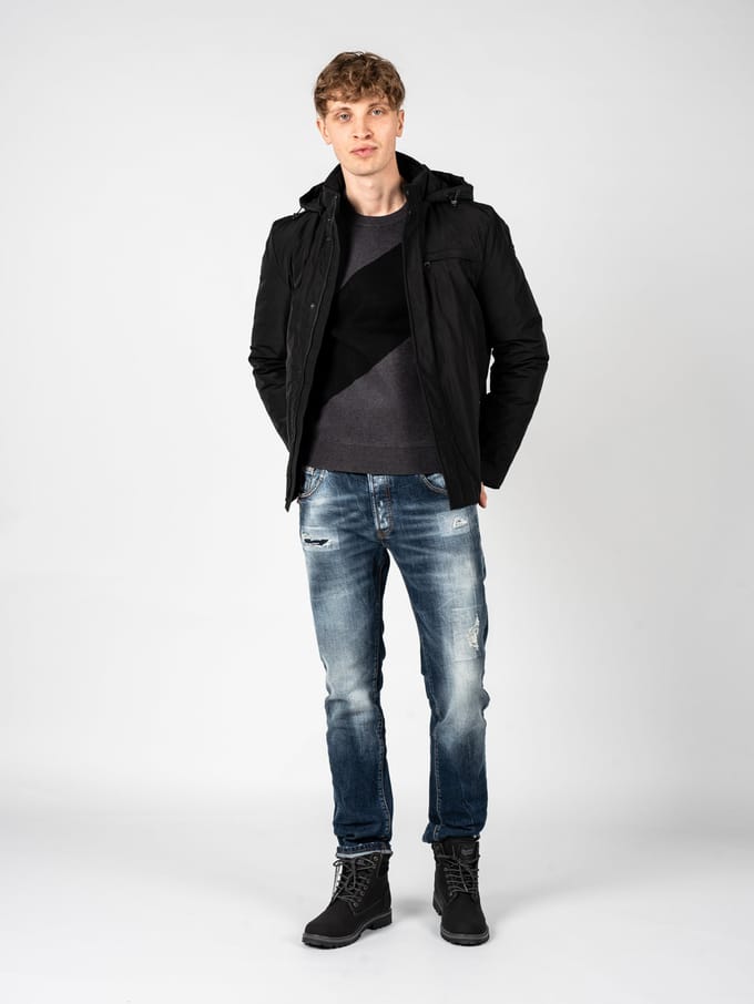 Geox jas Kennet Mannen zwart