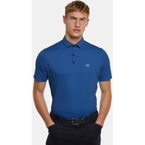 Meyer Polo Tiger Active Tech High Performance Jersey Look Blauw / male