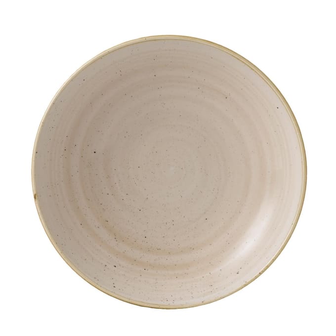 Churchill Stonecast Nutmeg Cream Evolve Coupe Kom 24.8cm (12 stuks)