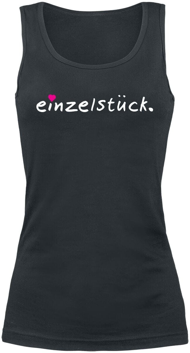 Sprüche - Fun Top - Einzelstück. - S tot XXL - voor Vrouwen - zwart