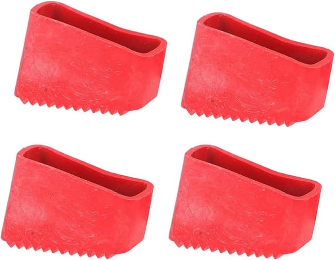 Antislip Voetmatten voor Ladders - 4 Stuks Rubberen Laddervoeten