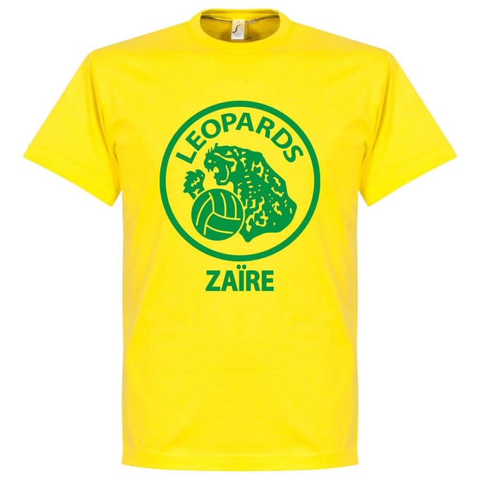 Zaire Leopards T-Shirt - Geel - S