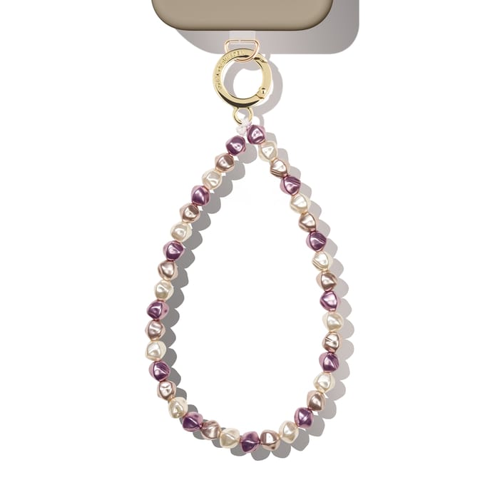 iDeal of Sweden Wristlet Strap - Moonlit Plum Pearl