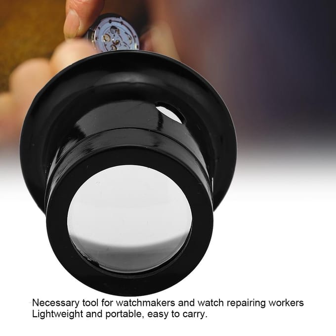 Oogvergrootglas Hoofdgemonteerd Horlogereparatiegereedschap Vergrootglas Loep Lens Vergrootglas(10X)