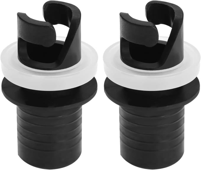 Opblaasbare Boot Kleppen Slang Adapter Connector voor SUP en Kajak - 2 Stuks
