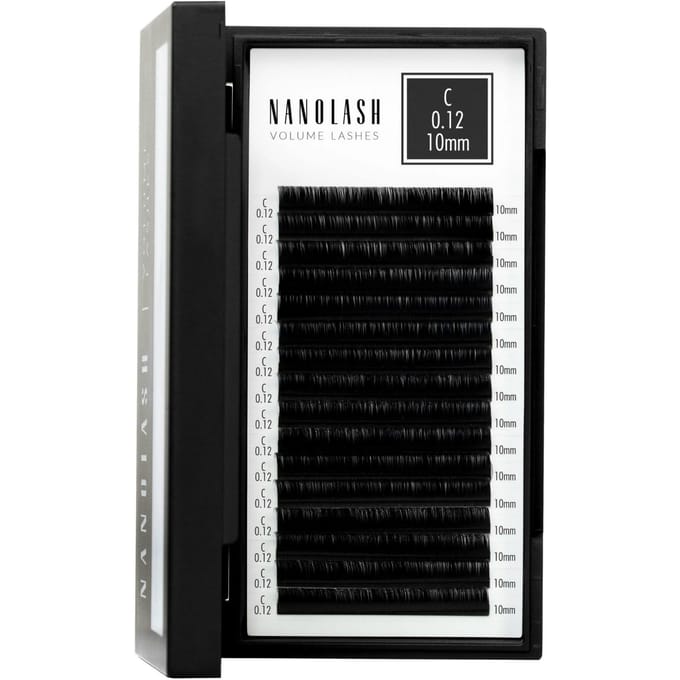 Nanolash Volume Lashes Nepwimpers - 0.12 C - 10mm