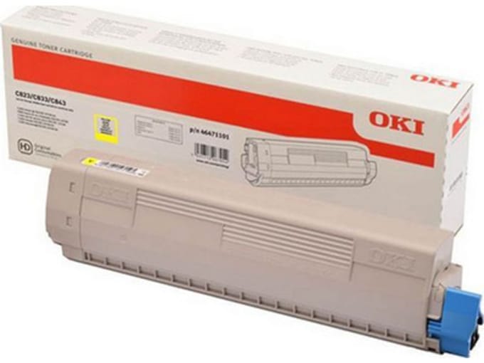 OKI 47095701 tonercartridge 1 stuk(s) Origineel Geel