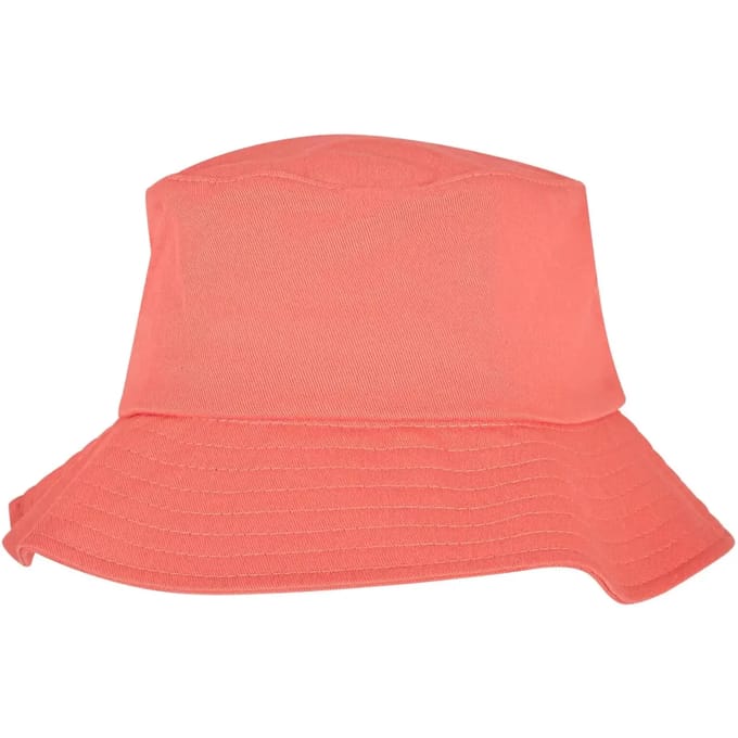 Flexfit - Flexfit Cotton Twill Bucket hat / Vissershoed - Roze