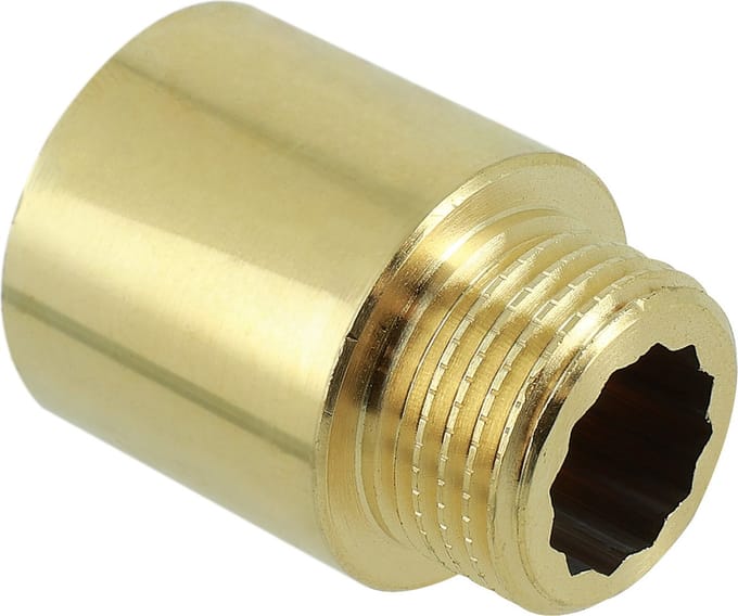 Bonfix Kraanverlengstuk - messing - 3/4 x 25 - binnendraad x lengte (mm)