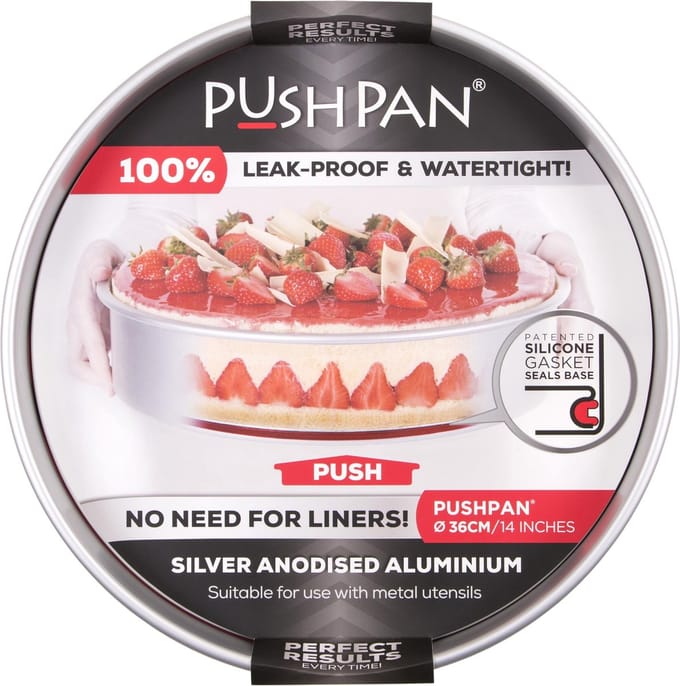 Wham PushPan Bakvorm Ondiep ø 36 cm