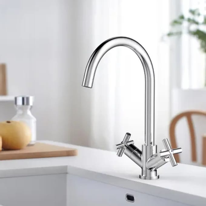 Aquavive Keukenkraan Chu Chroom