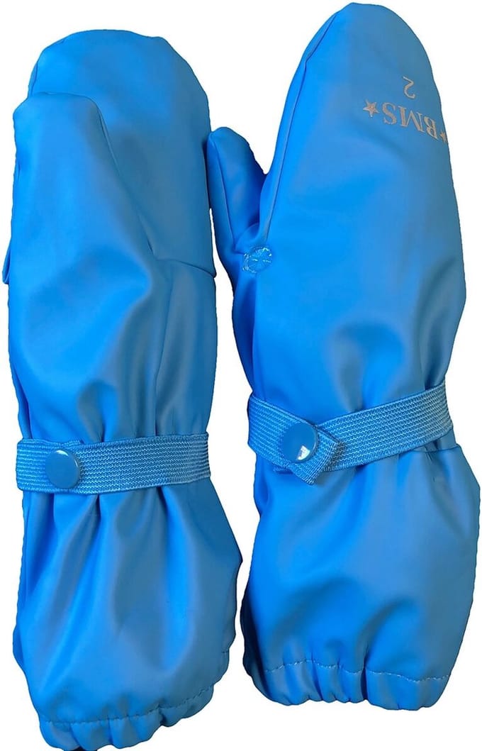 BMS kinderhandschoenen, graafhandschoenen, lichtblauw