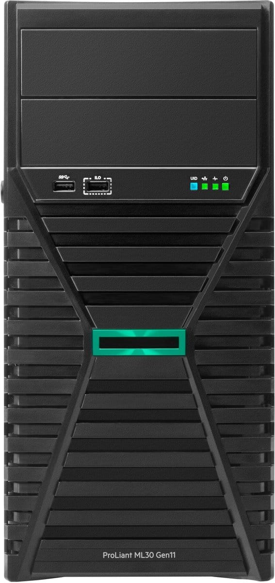 Hewlett Packard Enterprise Server ML30 G11 2.5 cm (1 inch) Intel® Xeon® E E-2434 5.0 GHz 32 GB RAM 480 GB SSD P71387-425