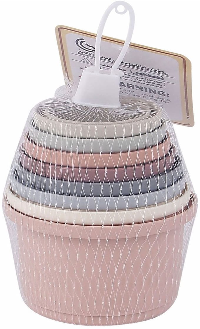 Waterval Bekers Pastel, 8dlg.