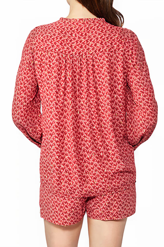 PAIGE Doris Top Papaya Multi Taglia: M | Magliette intime Outlet | Donna