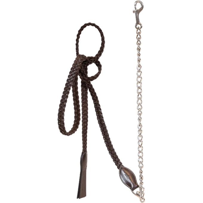 Dy'on - Gevlochten halstertouw met ketting