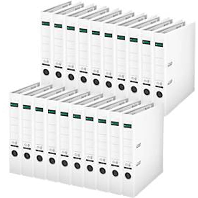LEITZ® Map 1015, DIN A4, rugbreedte 52 mm, 20 stuks, wit