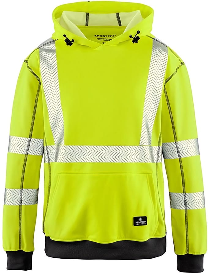 4PROTECT Hoodie met veiligheidsprint Portland 3445