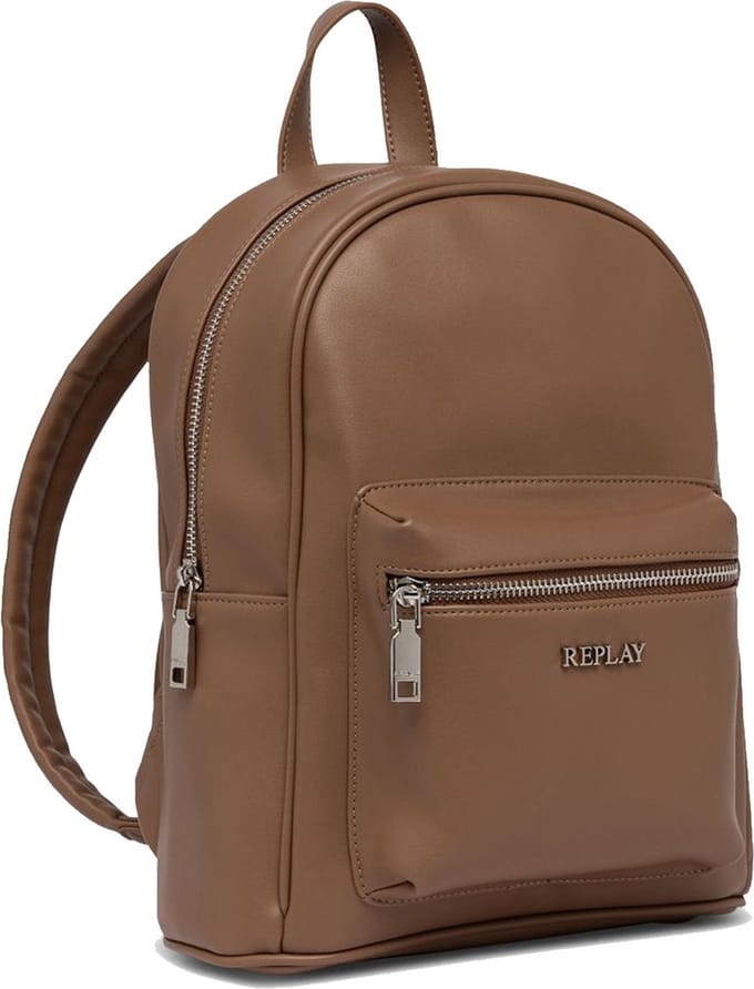 REPLAY Rugzak Backpack Dirty Pale Beige Lichtbruin