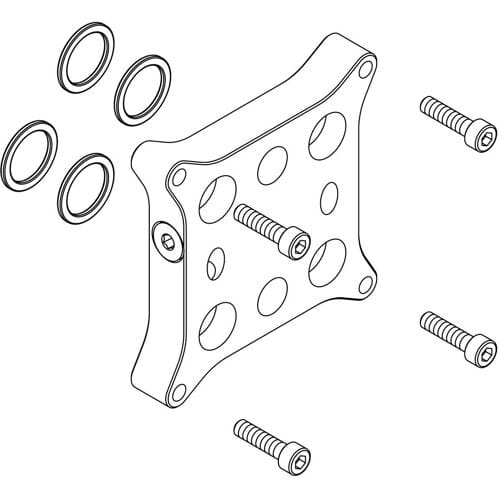 Hansgrohe adapter for interchanged connections 93181000
