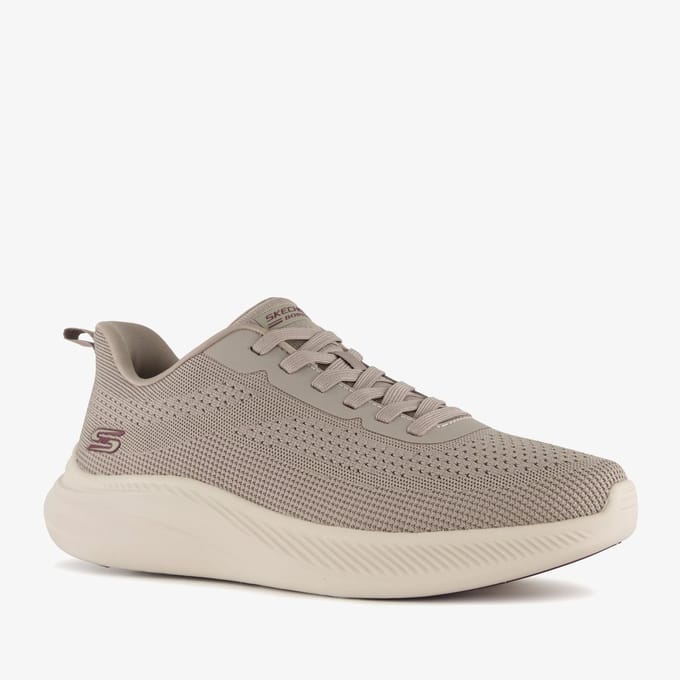 Skechers BOBS Moda Flex heren sneakers taupe - Grijs - Extra comfort - Memory Foam