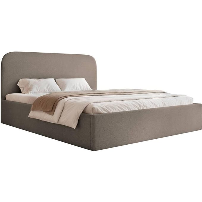Bedframe Fia 180x200 chenille met opbergruimte | NADUVI Collection