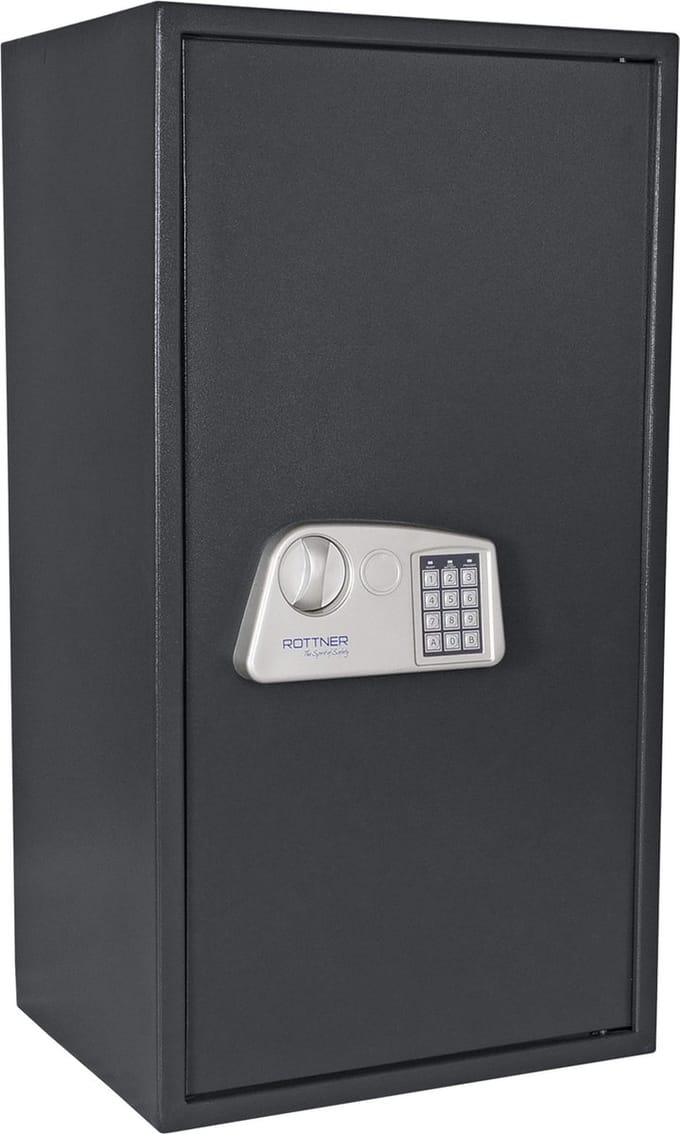 Rottner Meubelkluis Noah 6 - Elektronisch Slot - Antraciet - 84x45x36cm