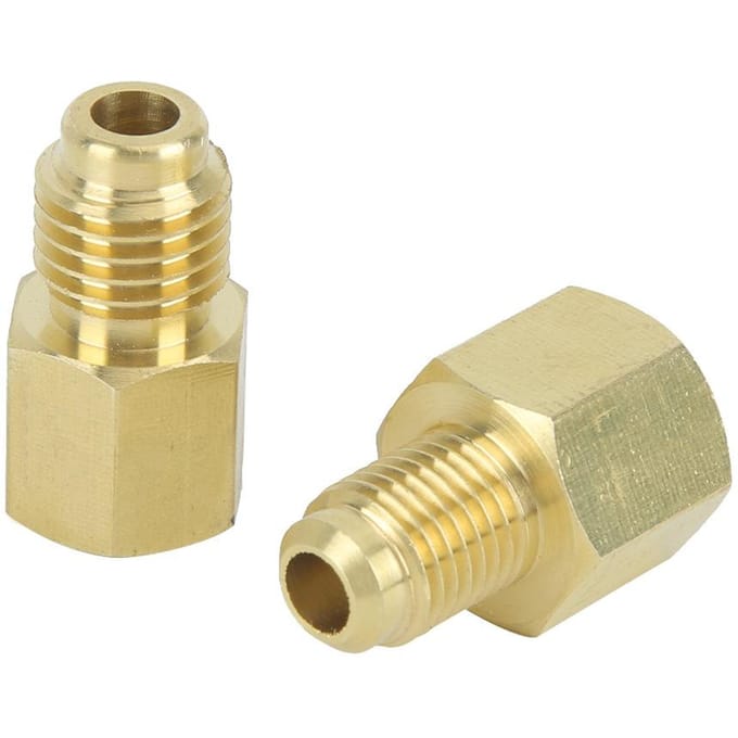 2 stuks 1 2ACME Messing Koeladapter Koelmiddel Vacuümpomp Poort Connector Accessoire