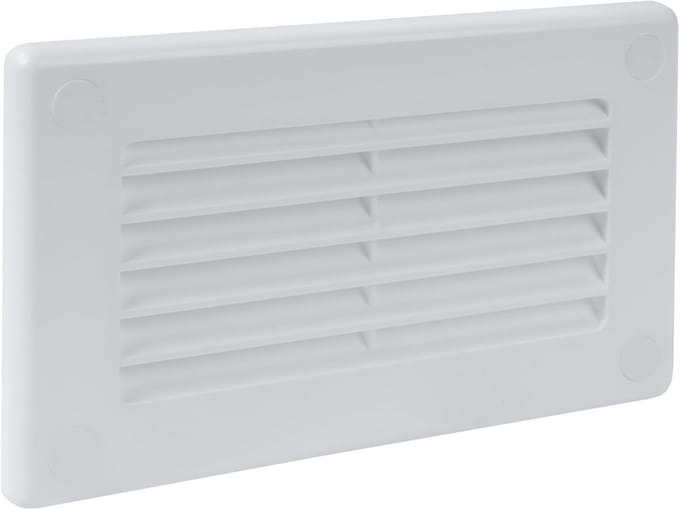 Rechthoekig Ventilatiekanaalrooster 110x55 mm voor Verwarming en Koeling