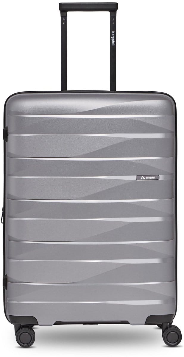 Bergpfeil Travel Trolley Arctic Silver Metallic Grijs 66cm