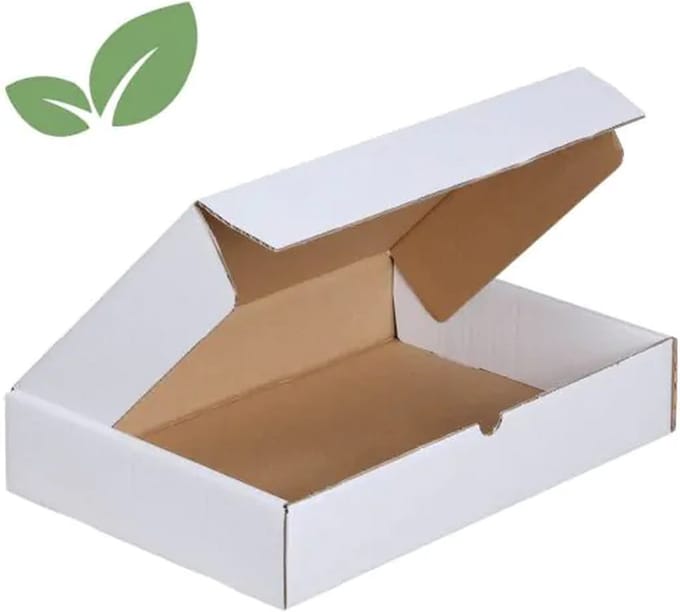 25 x witte postdozen 31x22x6cm formaat A4 / verzenddozen / postdoos wit /