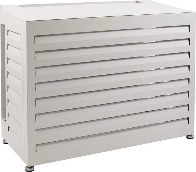 VoorVentilatie Airco omkasting - 110 x 85 x 55 cm - wit
