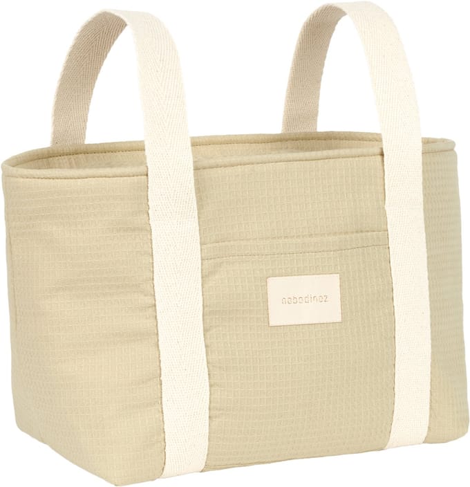 Nobodinoz Opera Waterproof Luiertas - 42x22x12cm - Green Tea