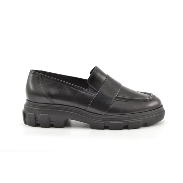 Slip-on schoen Van Paul Green zwart