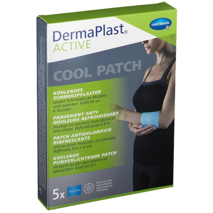 Dermaplast Active Cool Patch 5220140 5 Compressen