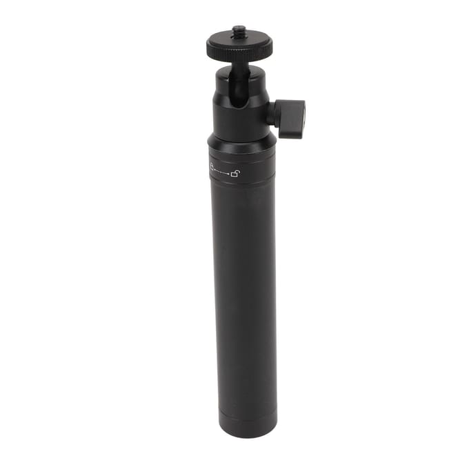 Tige d'extension stabilisatrice 69 cm, perche à selfie extensible avec filetage de 14 pouces et rotule