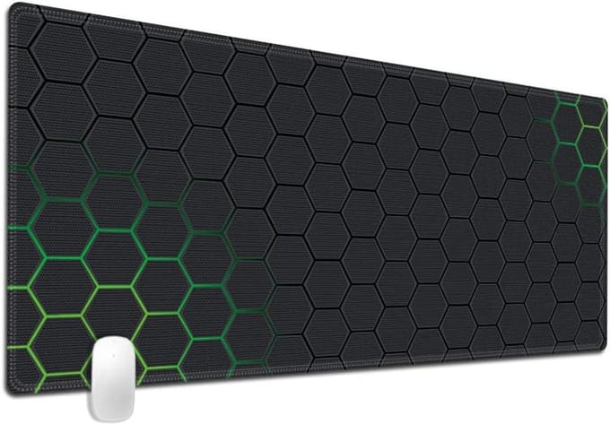 Morian Mouse Mat 300 x 800 x 3 mm Gaming Mouse Pad - premium textuur - antislip - waterdicht - Gaming Kantoor Thuis