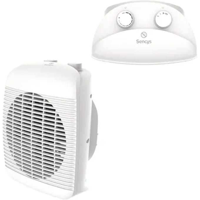 Sencys Ventilatorkachel 2000w Wit