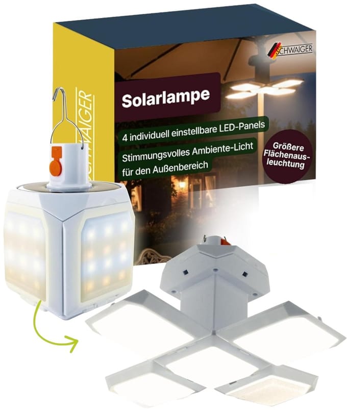 Schwaiger SOLE0520 buitenverlichting Buitengebruik hangverlichting LED 30 W