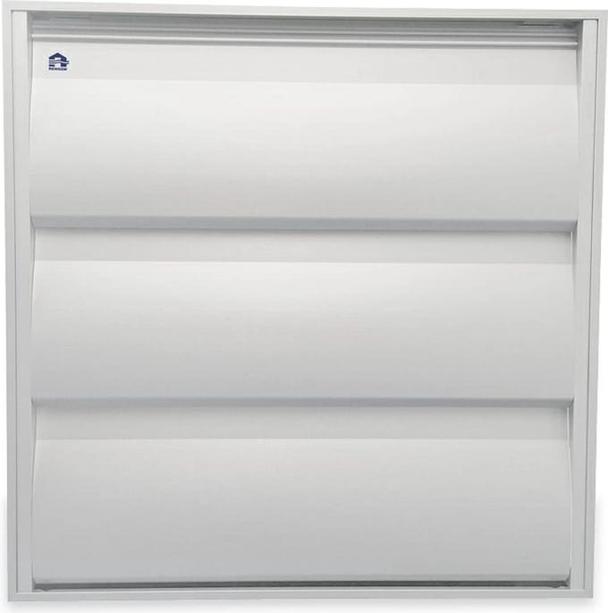 Storax Lamellenrooster Aluminium - 176 x 176 mm