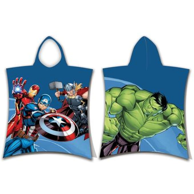 Marvel Avengers Poncho / Badcape Action - 50 x 115 cm - Katoen