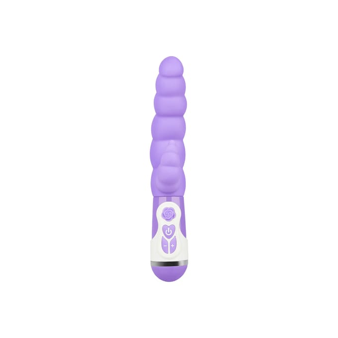 EIS, Deluxe Rabbit "Lustraupe", 10 vibratieprogramma's, gemaakt van huidvriendelijk siliconen, batterijwerking, waterdicht
