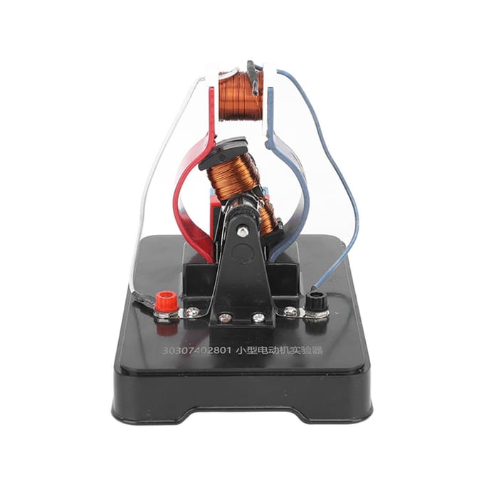Elektrische Motor Model Elektromagnetische Motor Display Demonstratiemodel voor AC DC Circuits gray