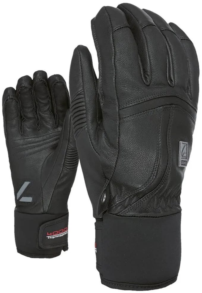 Level Off Piste Leather Handschoenen Zwart 3XL Man