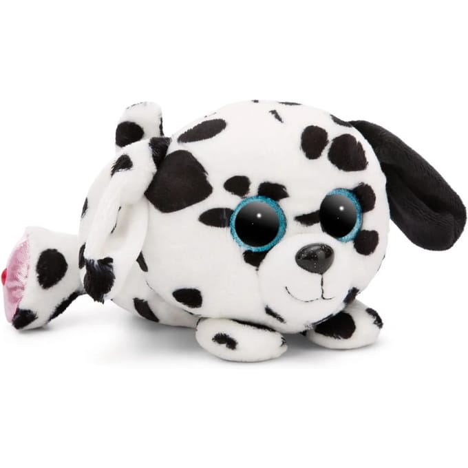 Liggend Dalmatisch knuffel Nici Glubschis Dottino