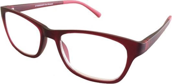 Fangle Biobased leesbril mat bordeaux +2.5